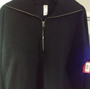 I have a Spanx air essential pull over with half zipper very light and comfortab